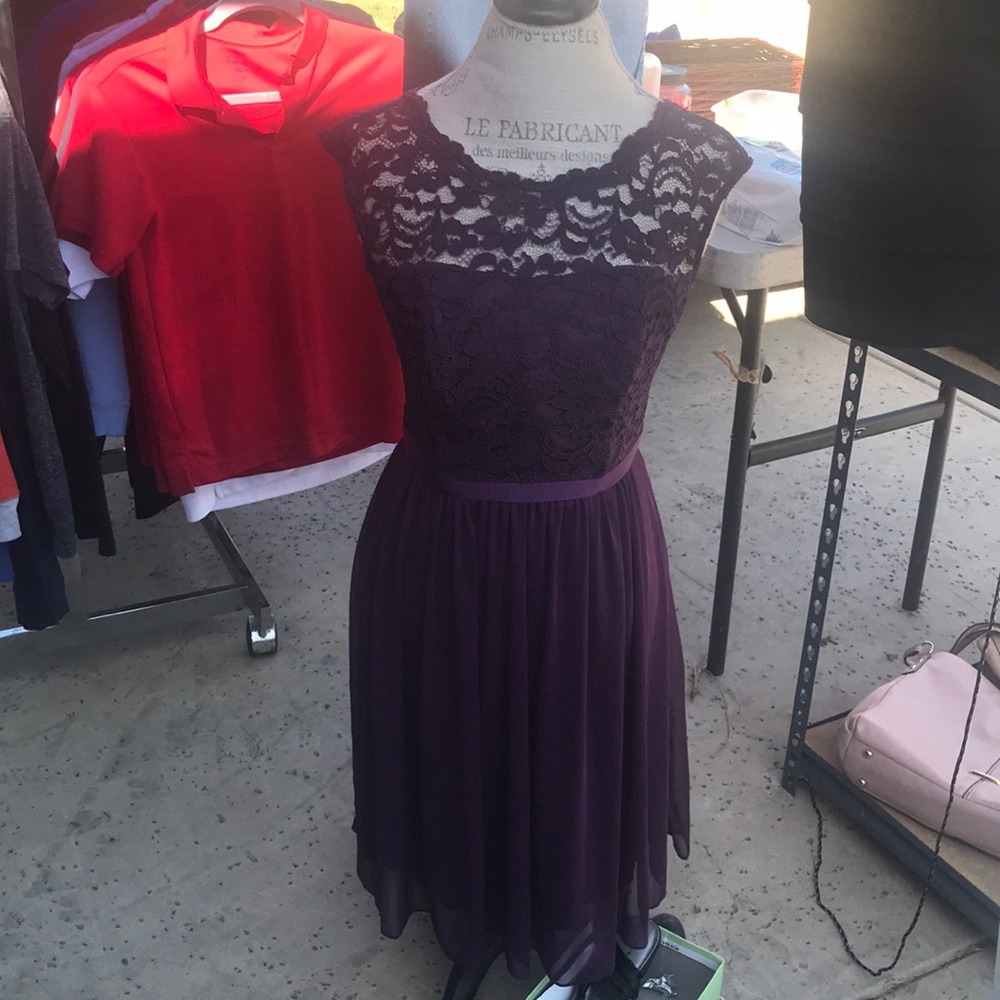 David’s bridal bridesmaids dress